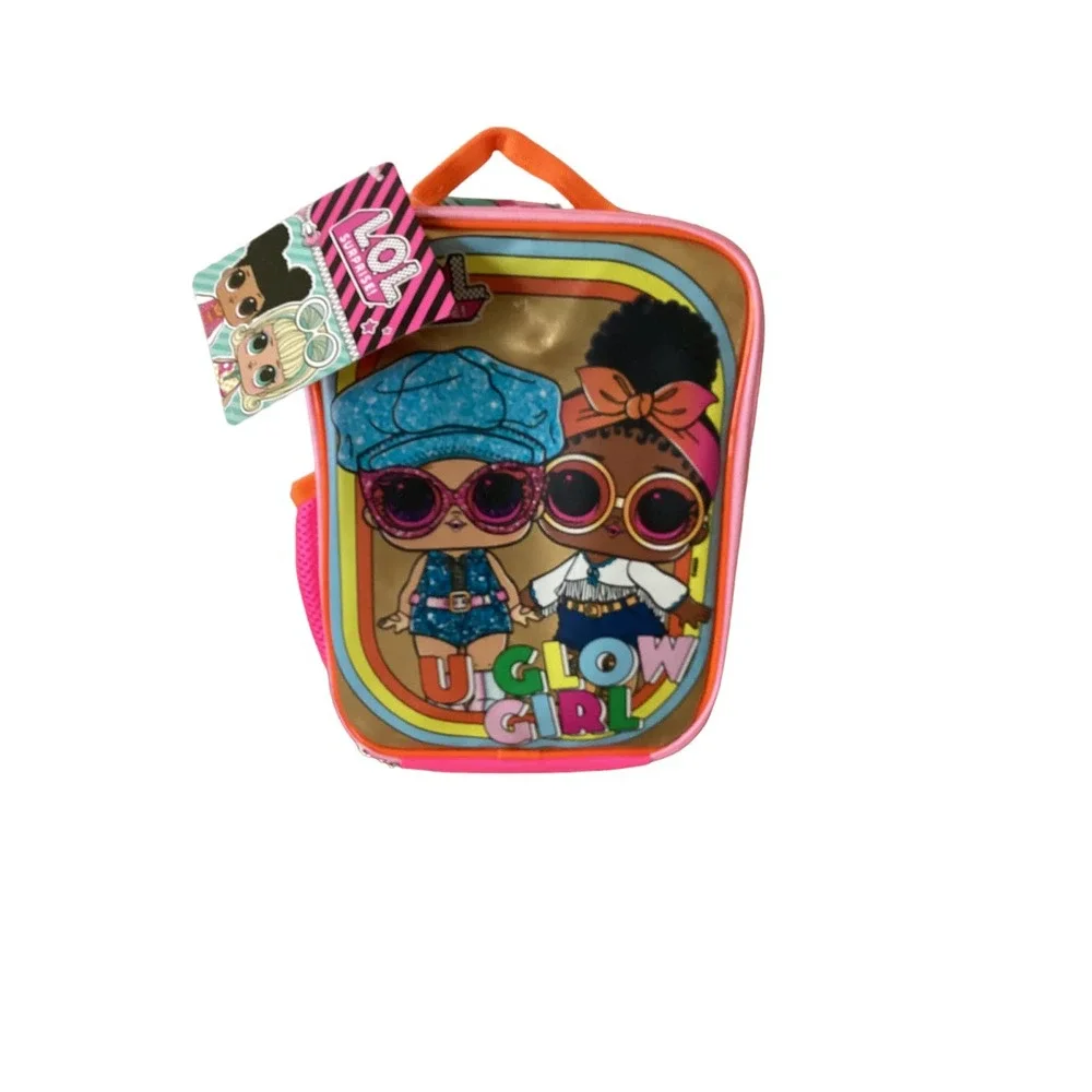LOL Surprise U Glow Girl Zippered Insulated Lunch Bag NWT